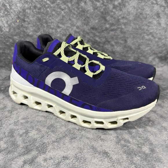 On Cloudmonster Running Shoes Sneakers Mens 11 Acai Aloe Purple 61.99027 main image 4